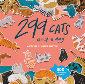 299 Cats (and a Dog) 300 Piece Cluster Puzzle