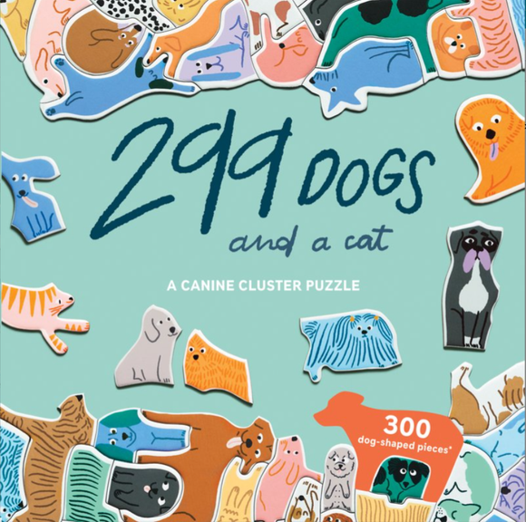 299 Dogs (and a cat) 300 Piece Puzzle
