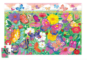 50 PC Puzzle: Holographic Butterflies - 0