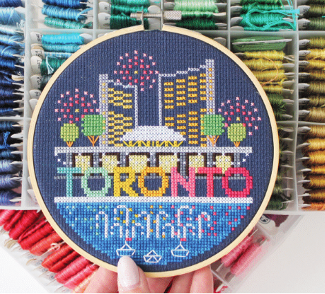 Toronto Cross Stitch Kit - 0