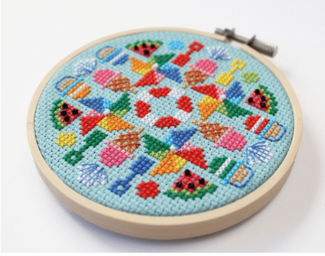 Summer Fun Cross Stitch Kit