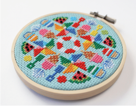 Summer Fun Cross Stitch Kit - 0