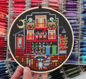 Alley Raccoon Cross Stitch Kit - 0