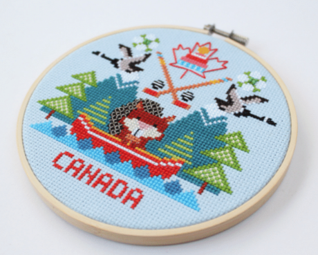 Oh Canada Cross Stitch Kit