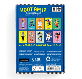 Hoot am I? Charades Card Game - 0