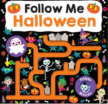 Maze Book: Follow Me Halloween