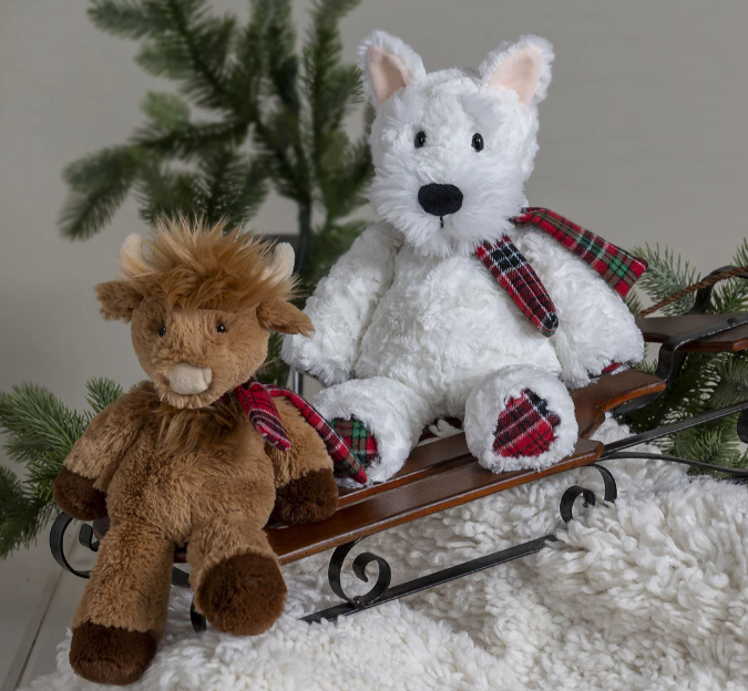 Marshmallow Zoo Junior- Highland Cow Festive