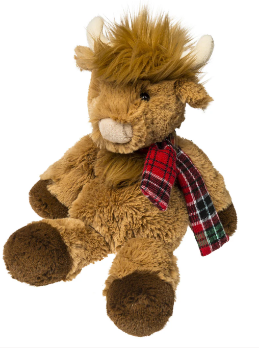 Marshmallow Zoo Junior- Highland Cow Festive