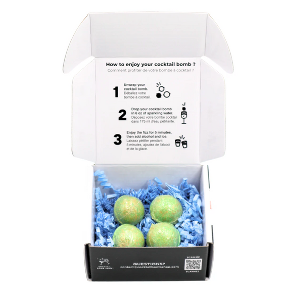 Spiced Apple Cocktail Bomb