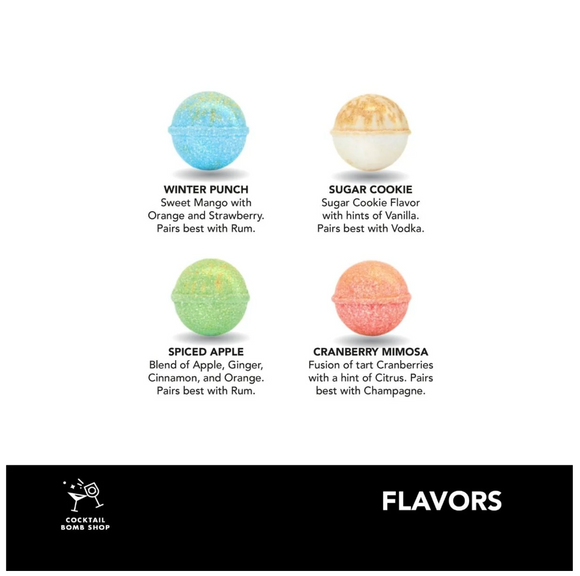 Cocktail Bomb Shop Santa's Favourites Pack