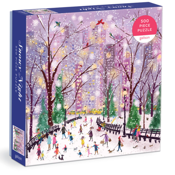 Snowy Night 500 Piece Puzzle