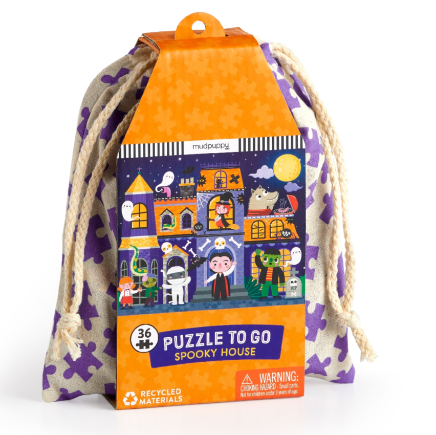 Spooky House Puzzle To Go 36pc
