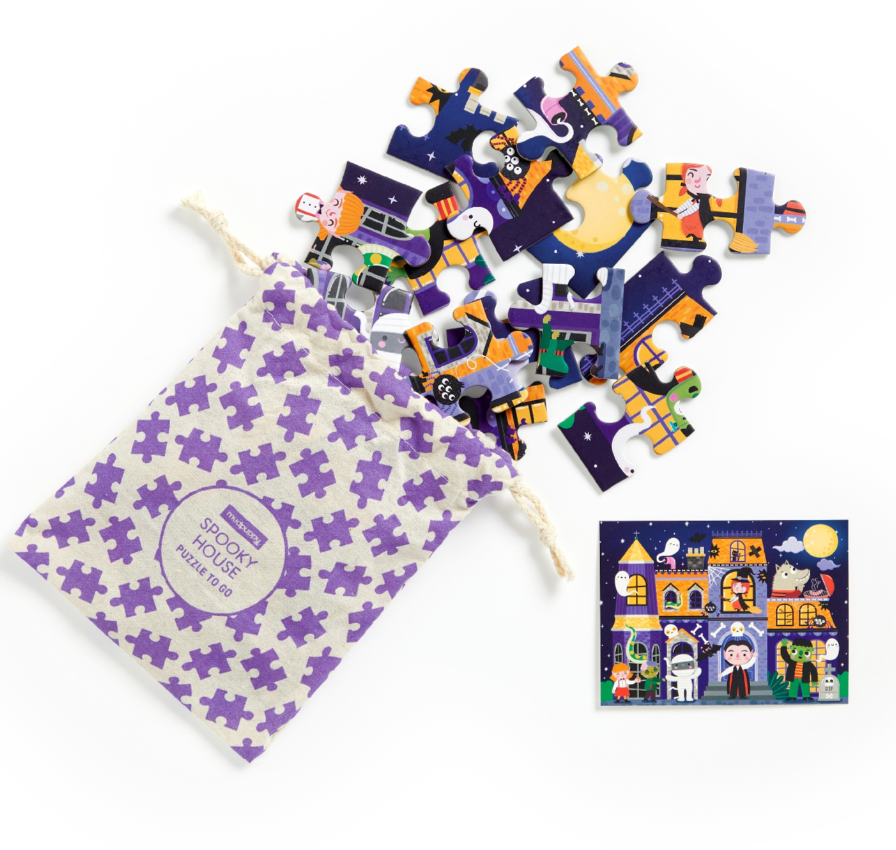 Spooky House Puzzle To Go 36pc - 0