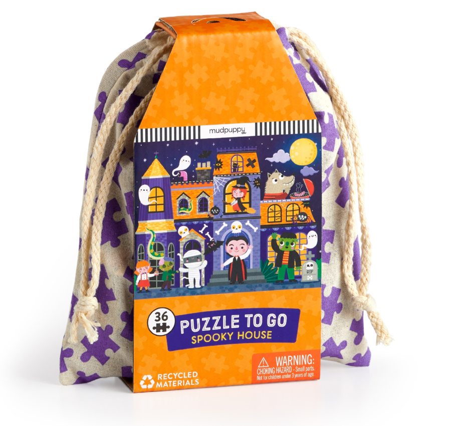 Spooky House Puzzle To Go 36pc