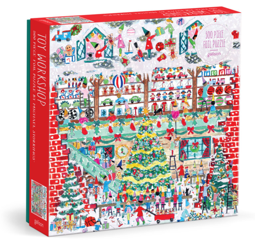 Michael Storrings Toy Workshop 500 Piece Foil Puzzle