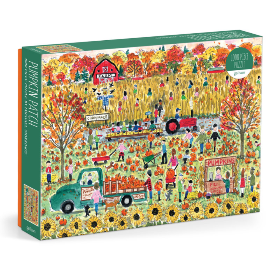 Michael Storrings Pumpkin Patch 1000 Piece Puzzle