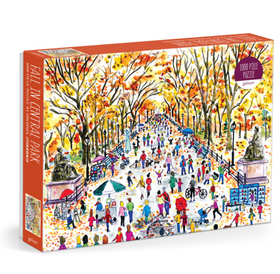 Michael Storrings Fall in Central Park 1000 Piece Puzzle