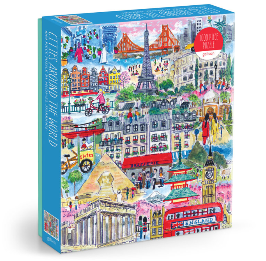 Michael Storrings Cities Around the World 1000 Piece Puzzle