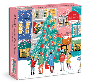 Michael Storrings Christmas Carolers 1000 Piece Puzzle