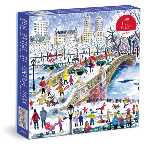Michael Storrings Bow Bridge in Central Park 500pc Puzzle