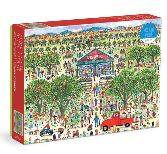 Michael Storrings Apple Pickin' 1000 Piece Puzzle