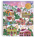 Joy Laforme Snowcap Village 1000 Piece Foil Puzzle-2