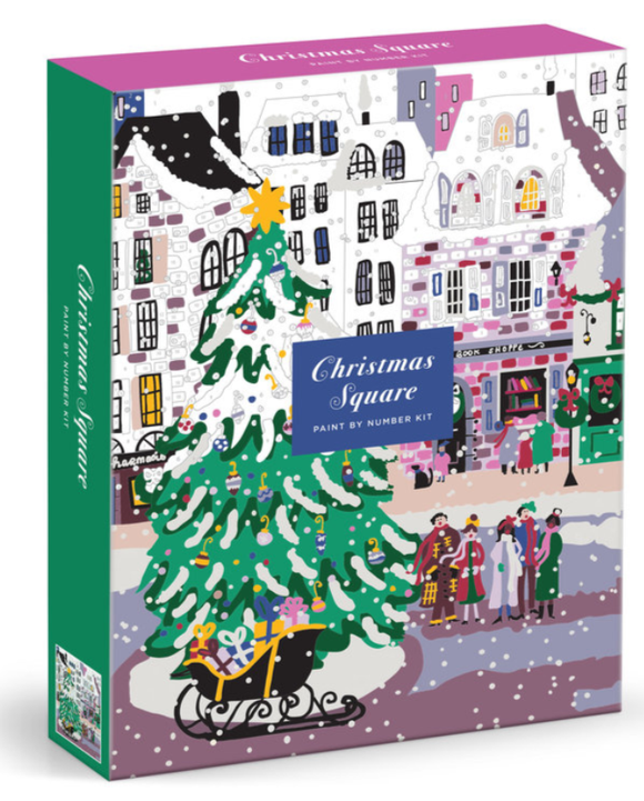 Joy Laforme Christmas Square 9 x 12 Paint by Number Kit