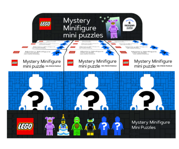 LEGO Mystery Minifigure Puzzles Blue Edition