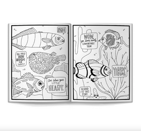 Judgy Fish Colouring Book - 0