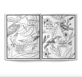 Salty Birds Colouring Book - 0