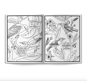 Salty Birds Colouring Book - 0