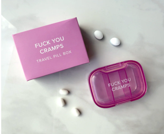 Fuck You Cramps Pill Box