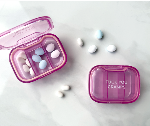 Fuck You Cramps Pill Box