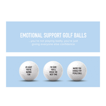 Emotional Support Golf Balls