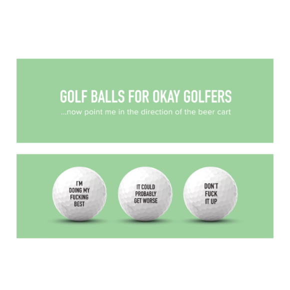 Golf Balls for Okay Golfers