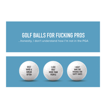 Golf Balls for Fucking Pros