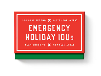 Emergency IOUs Card Set