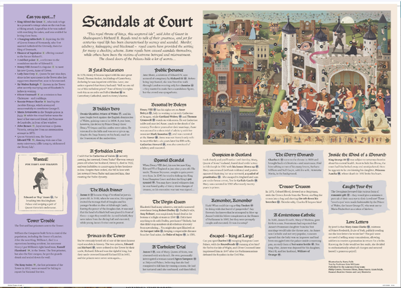 The World of Scandals at Court: A 1000-piece jigsaw puzzle