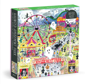 Michael Storrings Haunted Amusement Park 500 Piece Puzzle