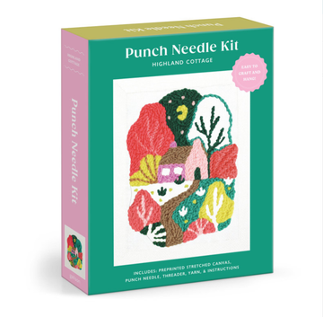 Highland Cottage Punch Needle Kit