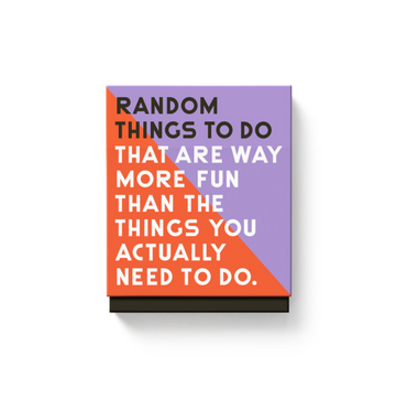 Random Things To Do Box