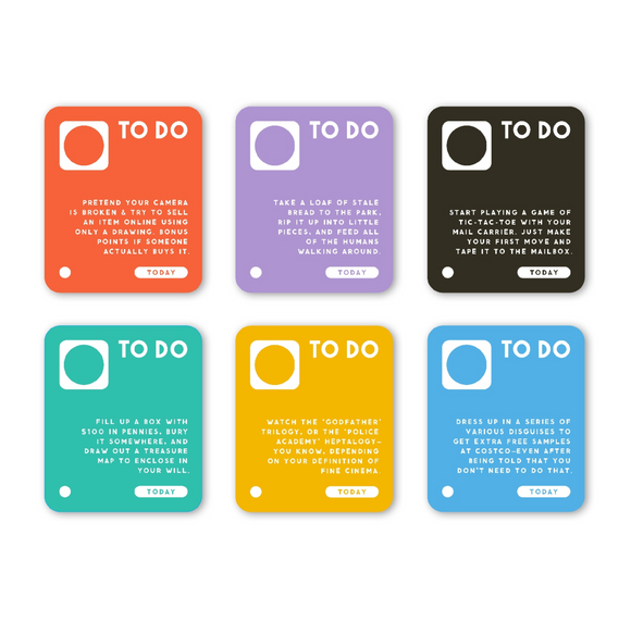 Random Things To Do Box