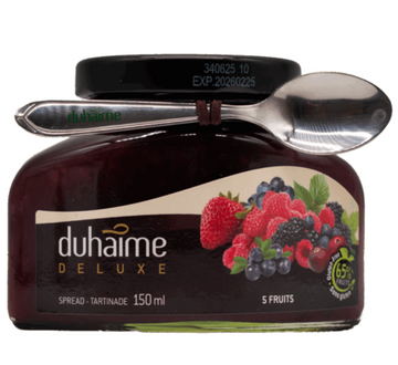 Duhaime Gourmet Deluxe Five Fruits Spread