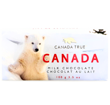 Canada True Milk Chocolate Bar 100gr
