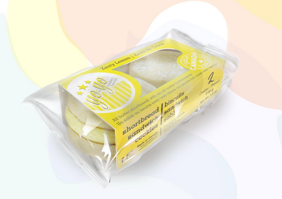 Zesty Lemon Yo-Yo Cookies - 2 Pack