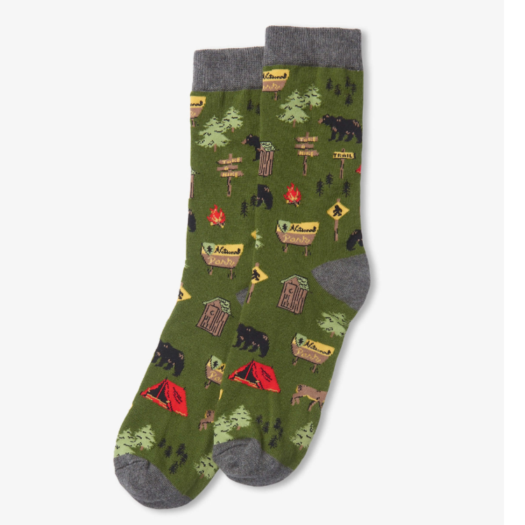 Hiking Trail Men's Crew Socks