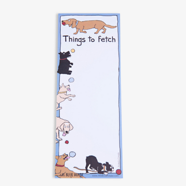 Things To Fetch (Dogs) Magnetic List