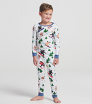 Wild About Skiing Kids Pajama Set-1