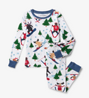 Wild About Skiing Kids Pajama Set-2