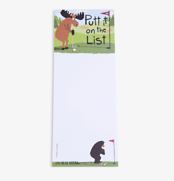 Putt It on the List Magnetic List